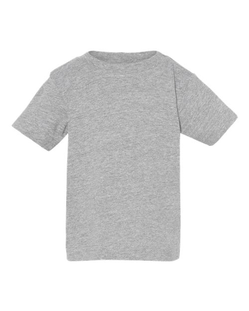 Infant Fine Jersey Tee - Heather Front