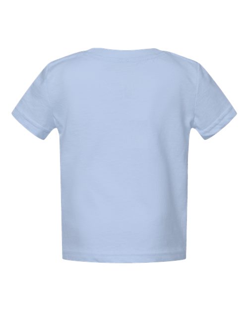 Infant Fine Jersey Tee - Light Blue Back