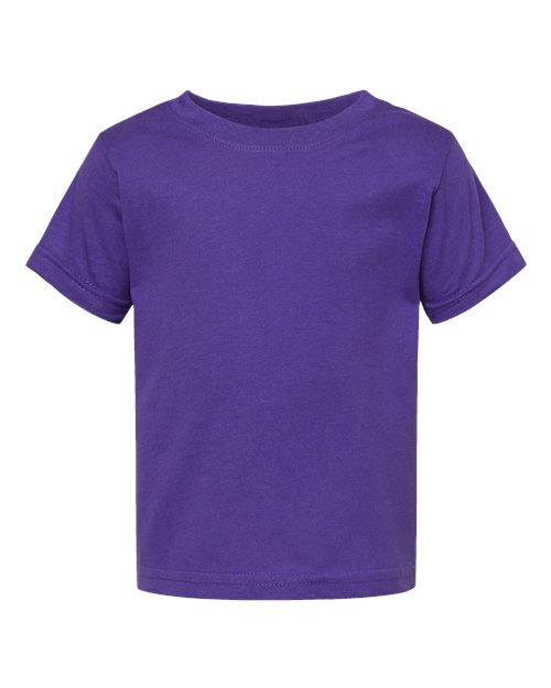 Infant Fine Jersey Tee - Purple Front
