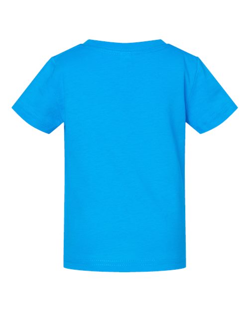 Infant Fine Jersey Tee - Turquoise Back
