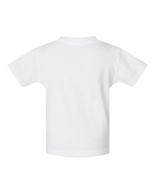 Infant Fine Jersey Tee - White Back
