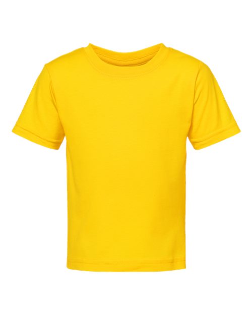 Infant Fine Jersey Tee - Yellow Front