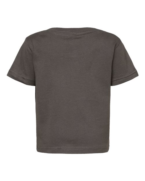 Infant Fine Jersey Tee - Charcoal Back
