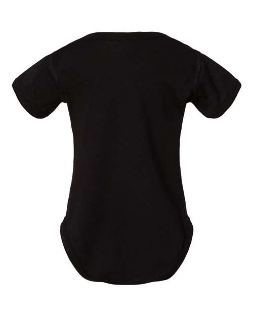 Infant Fine Jersey Bodysuit - Black Back