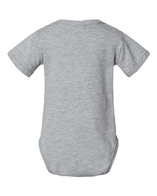 Infant Fine Jersey Bodysuit - Heather Back