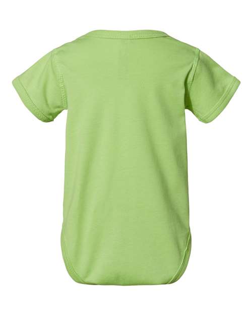 Infant Fine Jersey Bodysuit - Key Lime Back