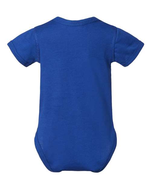 Infant Fine Jersey Bodysuit - Royal Back