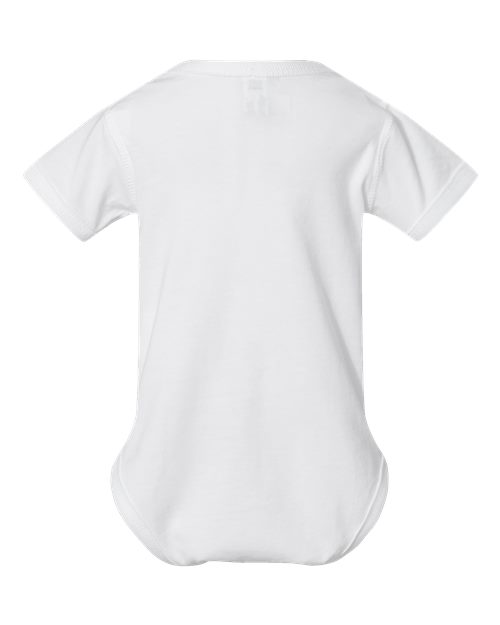 Infant Fine Jersey Bodysuit - White Back