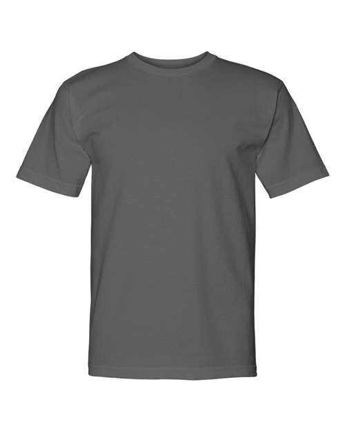 Unisex USA-Made Midweight T-Shirt - Charcoal Front
