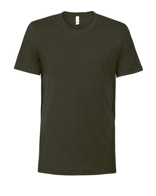 Jersey Tee - Dark Olive Front