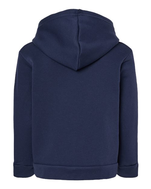 Toddler Sponge Fleece Pullover Hoodie Sweatshirt - Navy Back