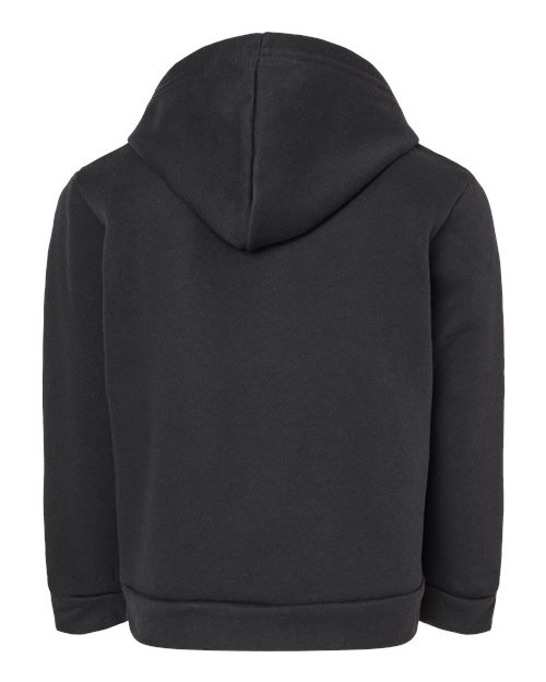 Toddler Sponge Fleece Pullover Hoodie Sweatshirt - Black Back