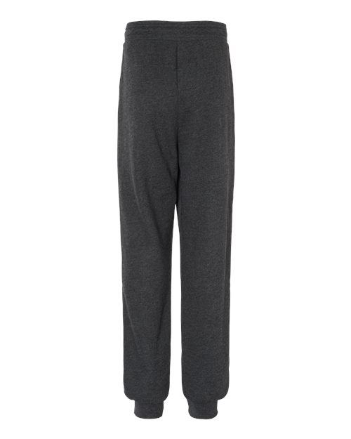 Youth Jogger Sweatpants - Dark Grey Heather Back
