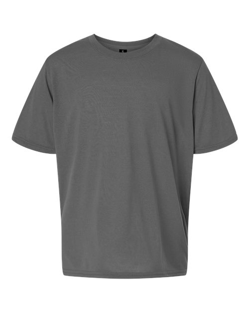 Youth Performance® T-Shirt - Charcoal Front