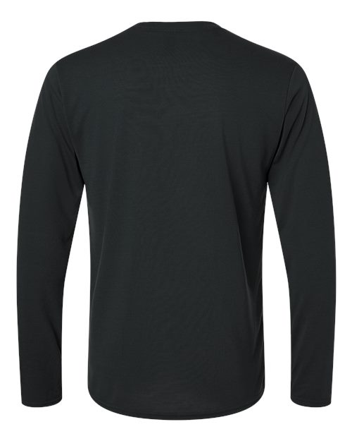 Unisex Performance® Long Sleeve T-Shirt - Black Back