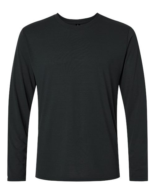 Unisex Performance® Long Sleeve T-Shirt - Black Front