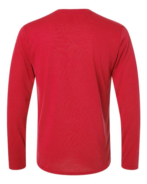 Unisex Performance® Long Sleeve T-Shirt - Red Back