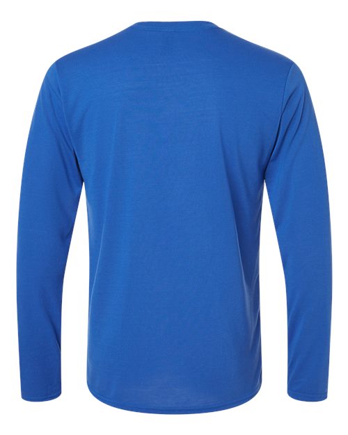 Unisex Performance® Long Sleeve T-Shirt - Royal Back
