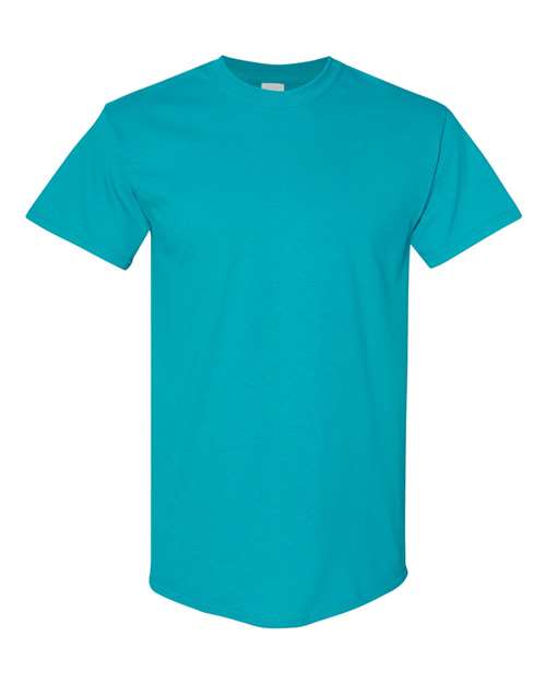 Gildan Unisex Heavy Cotton™ T-Shirt - Tropical Blue Front