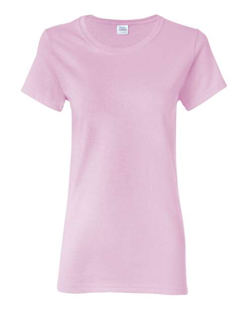 Gildan Women's Heavy Cotton™ T-Shirt - Light Pink Front