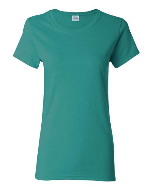 Women's Heavy Cotton™ T-Shirt - Tropical Blue Front