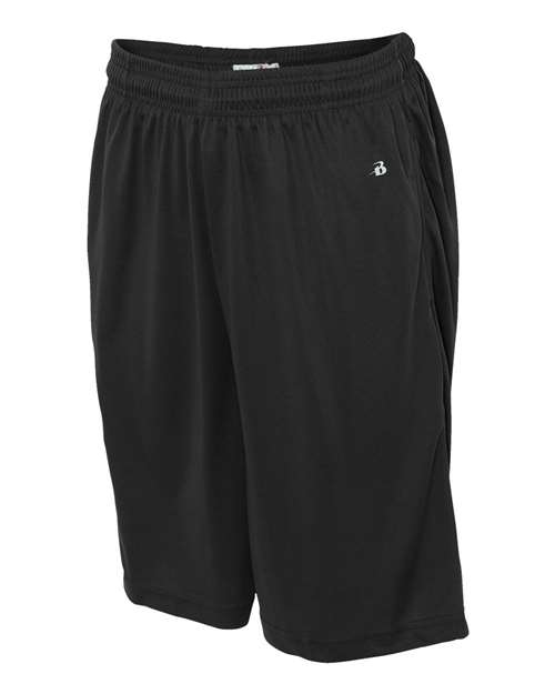 Badger Men's B-Core 10" Shorts with Pockets - Side