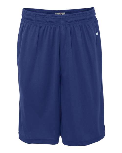 Men's B-Core 10" Shorts with Pockets - Royal Front