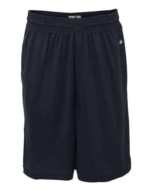 Men's B-Core 10" Shorts with Pockets - Navy Front