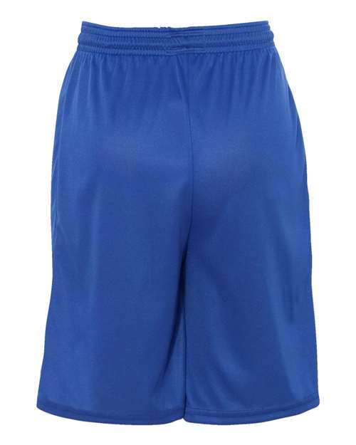 Youth B-Core Pocketed Shorts - Royal Back