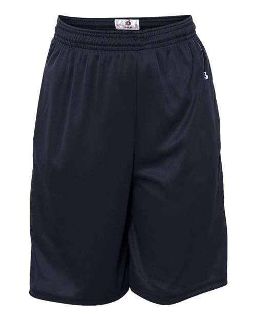 Youth B-Core Pocketed Shorts - Navy Front