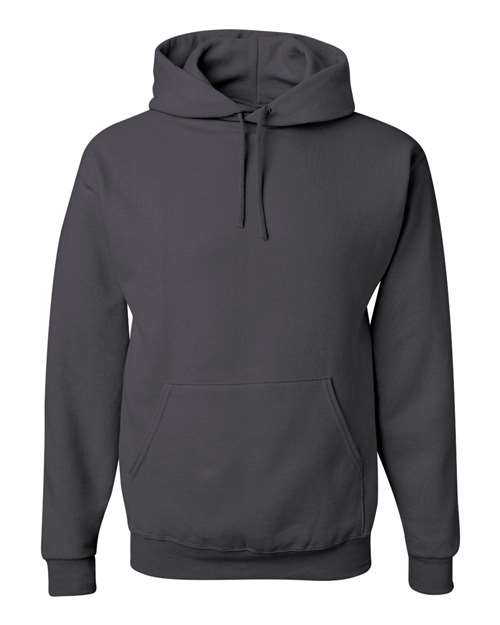 Unisex NuBlend® Hooded Sweatshirt - Charcoal Grey Front