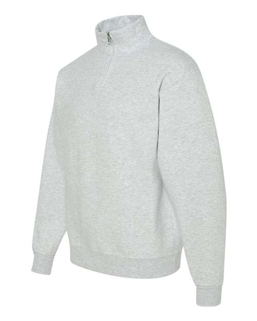 JERZEES Unisex Nublend® Cadet Collar Quarter-Zip Sweatshirt - Side