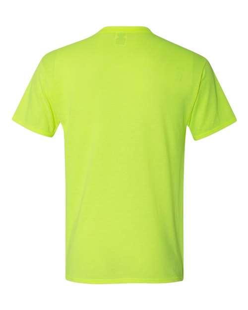 Unisex Dri-Power® Performance T-Shirt - Safety Green Back