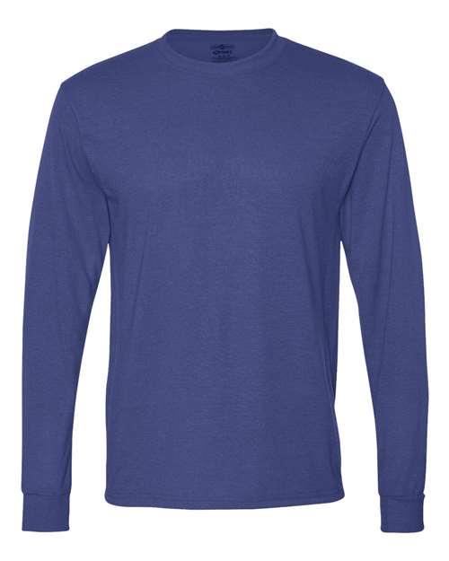 Unisex Dri-Power® Performance Long Sleeve T-Shirt - Royal Front