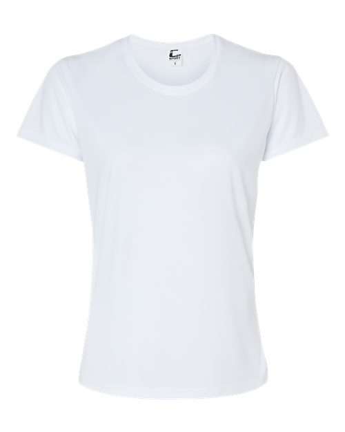Women’s Performance T-Shirt - White Front