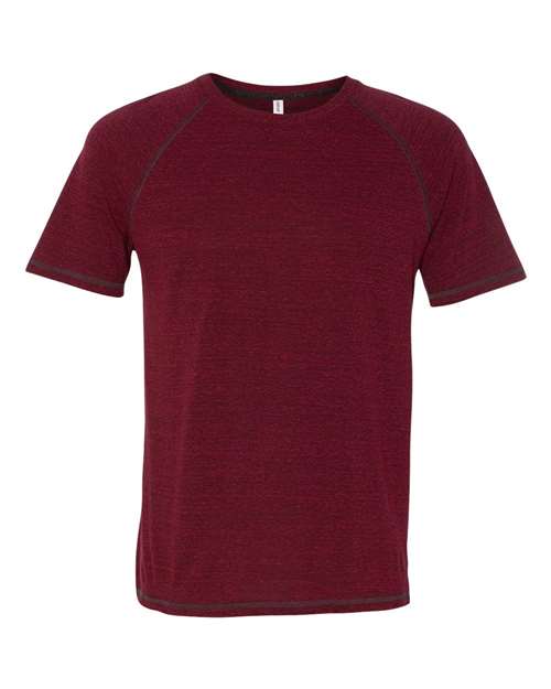 Bayside Unisex Fine Jersey T-Shirt - Crunchberry Front