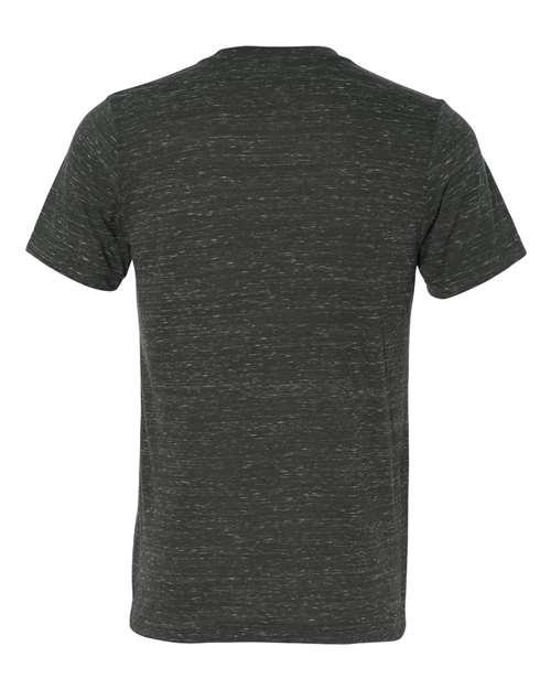 Unisex Texture Tee - Charcoal Marble Back