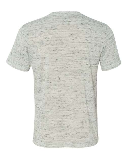 Unisex Texture Tee - White Marble Back