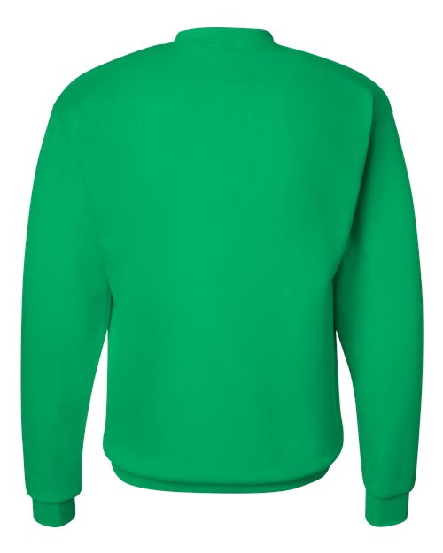 Unisex EcoSmart® Crewneck Sweatshirt - Kelly Green Back