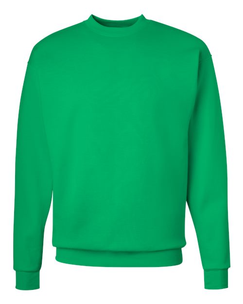 Unisex EcoSmart® Crewneck Sweatshirt - Kelly Green Front