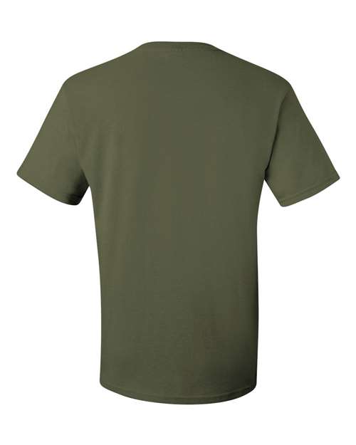 Unisex Dri-Power® 50/50 T-Shirt - Military Green Back