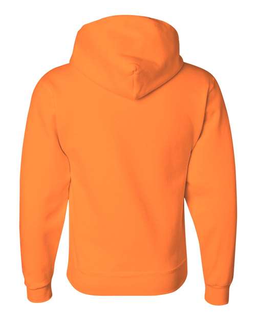 Unisex Super Sweats NuBlend® Hooded Sweatshirt - Safety Orange Back