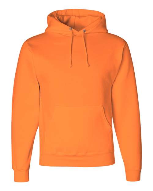 Unisex Super Sweats NuBlend® Hooded Sweatshirt - Safety Orange Front