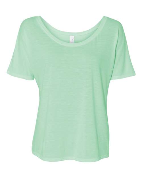 Women’s Slouchy Tee - Mint Front
