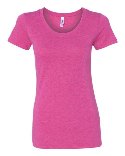 Women's Triblend Tee - Berry Triblend Front