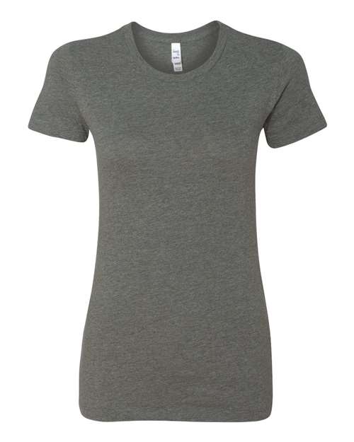 Women's Slim Fit Tee - Deep Heather Front