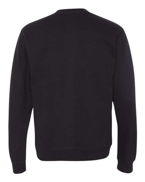 Unisex Midweight Crewneck Sweatshirt - Black Back