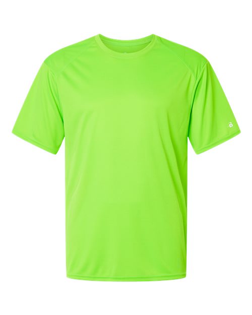 Men's B-Core Sport Shoulders T-Shirt - Lime Front