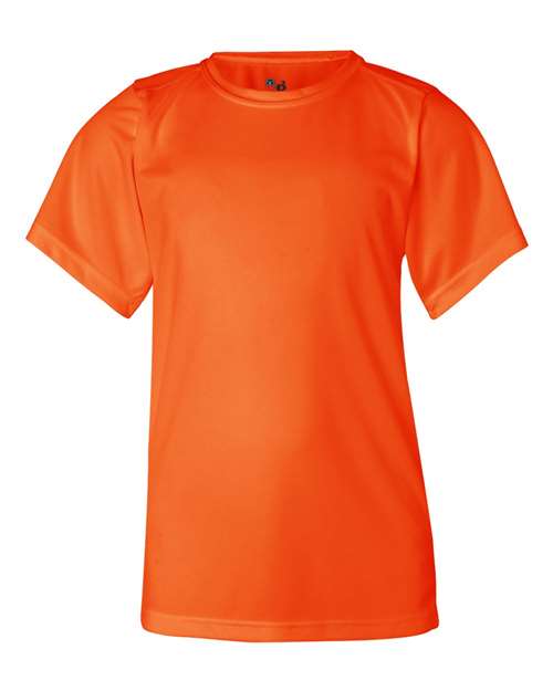 Youth B-Core T-Shirt - Safety Orange Front