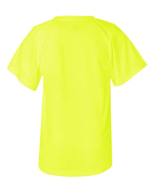 Youth B-Core T-Shirt - Safety Yellow Back